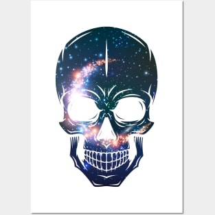 SPACE SKULL Posters and Art